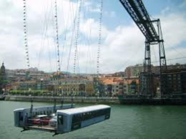Apartamento apto con garaje para 5 personas cerca ayuntamiento Bilbao Exterior foto